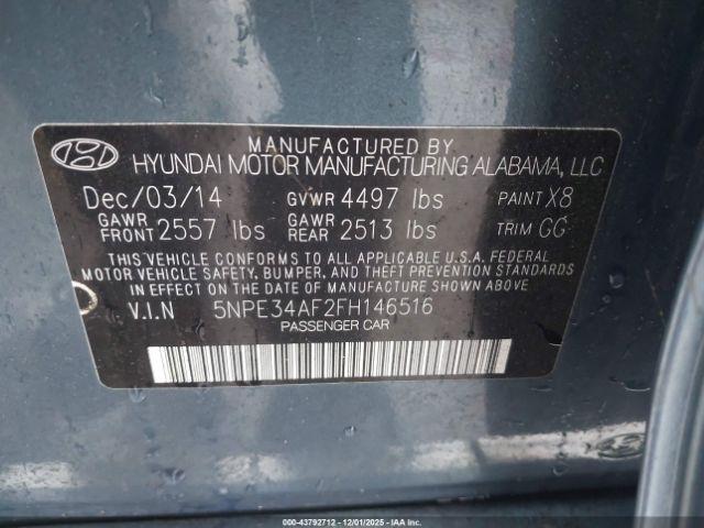 Hyundai SONATA Sport Image 8