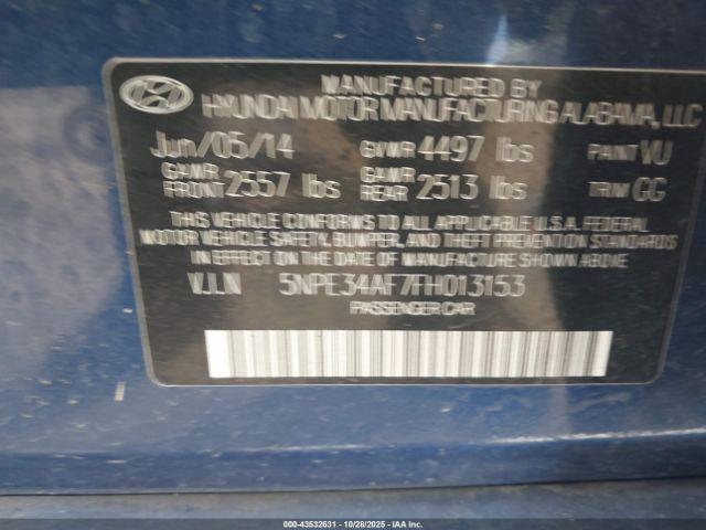 Hyundai SONATA Limited Image 8