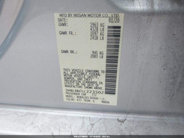 Nissan Altima S Fwd Image 9