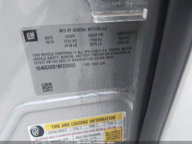 Buick LaCrosse Cxl Image 10