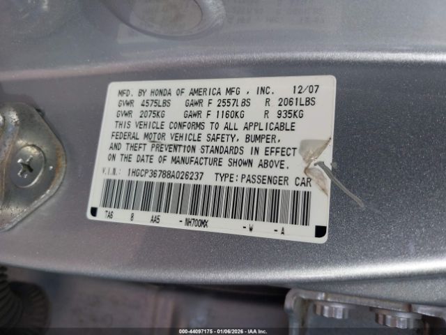 Honda Accord 3.5 Ex Image 7