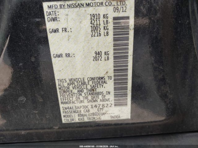 Nissan Altima 2.5 Sv Image 11