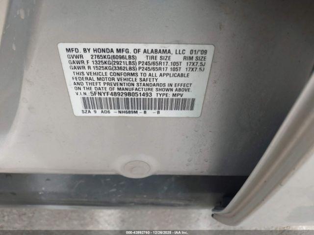 Honda Pilot Touring Image 5