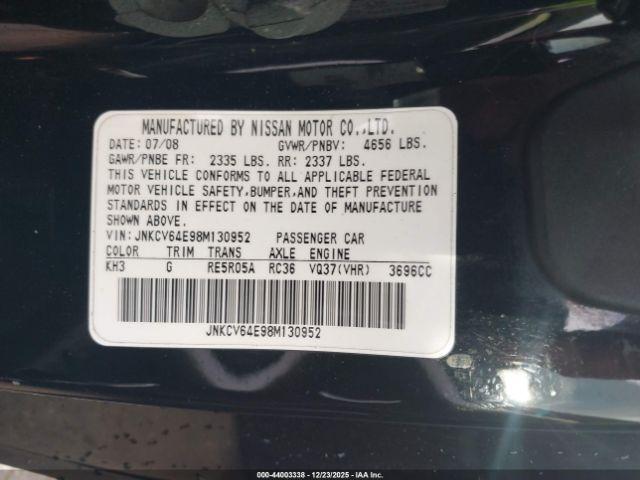 INFINITI G37 Journey Image 6