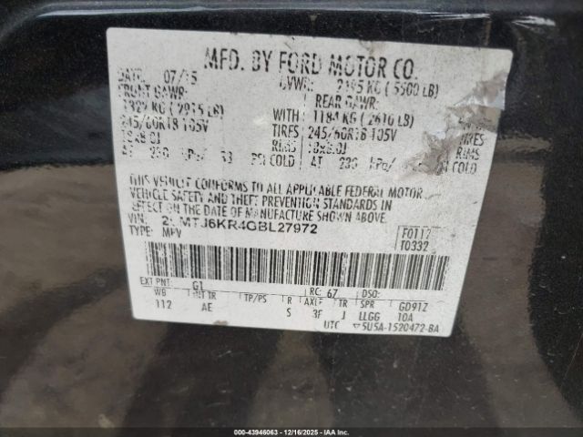 Lincoln MKX Select Image 11