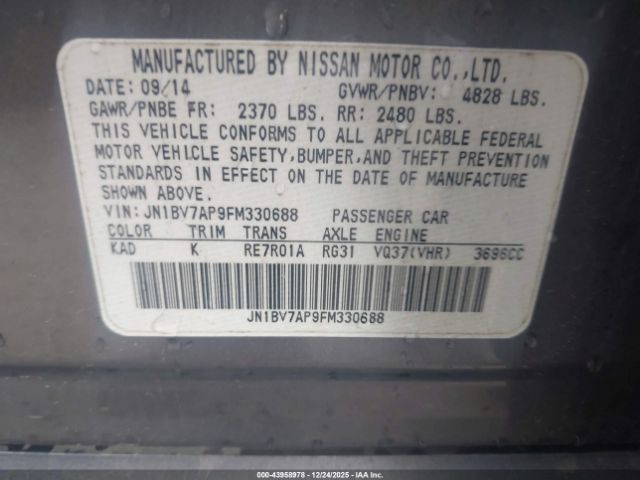 INFINITI Q50 Premium Image 8