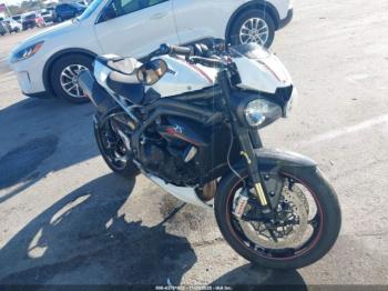  Salvage Triumph Motorcycle Speed Triple