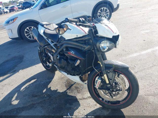  Salvage Triumph Motorcycle Speed Triple
