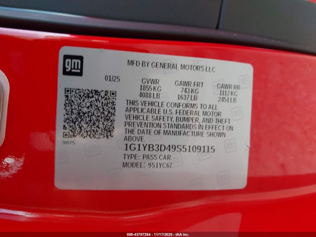 Chevrolet Corvette Rwd  2lt Image 8