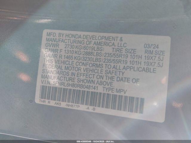 Honda Odyssey Touring Image 4