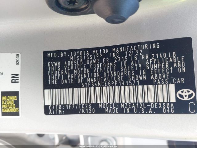 Toyota Corolla Se Image 7