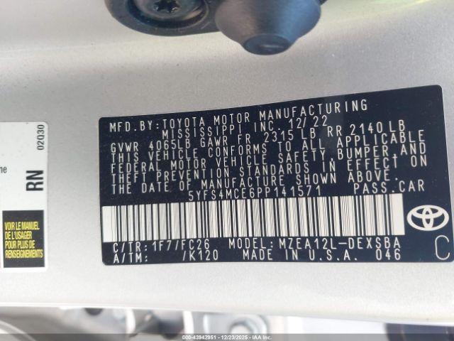 Toyota Corolla Se Image 7