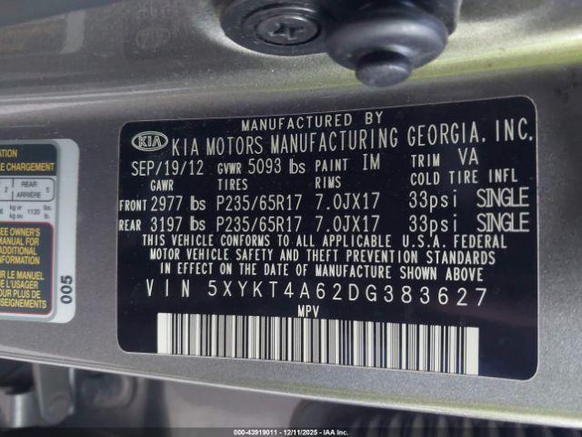 Kia Sorento Lx Image 13