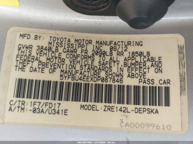 Toyota Corolla S Image 10