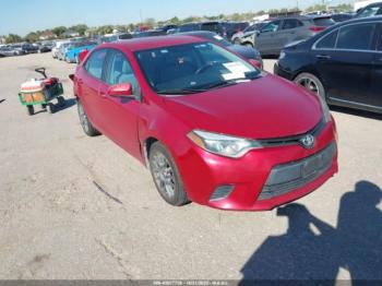  Salvage Toyota Corolla