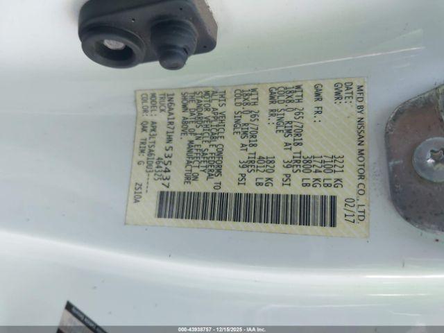 Nissan Titan Sv Image 13