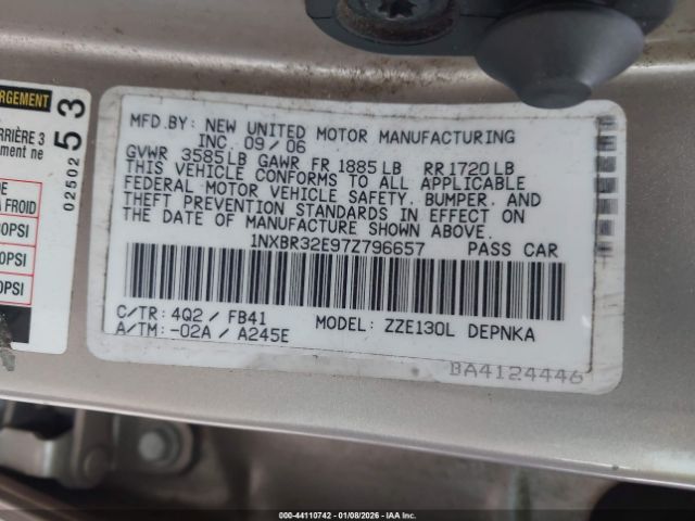 Toyota Corolla Le Image 3