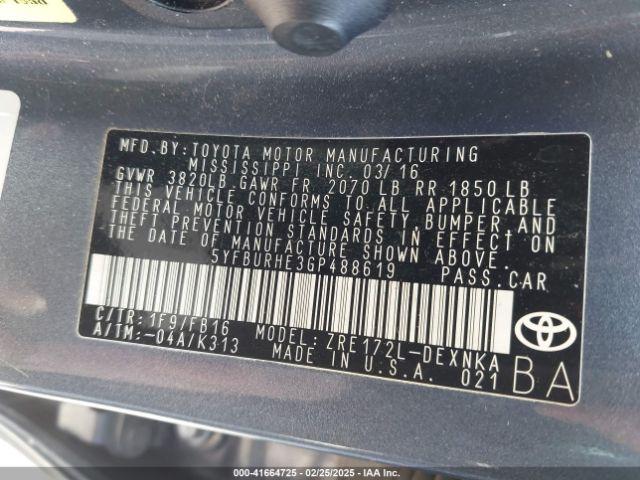 Toyota Corolla Le Image 4