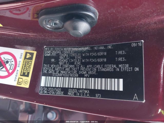 Toyota Highlander Le Plus V6 Image 14