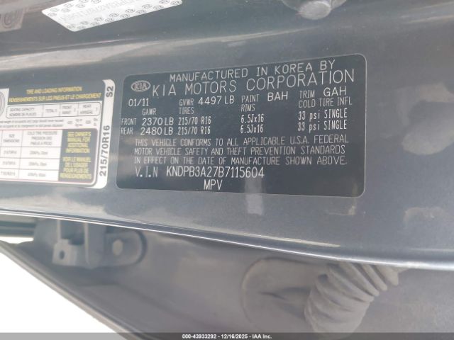 Kia Sportage Lx Image 2