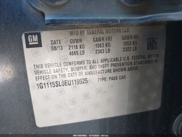 Chevrolet Impala 1lt Image 10