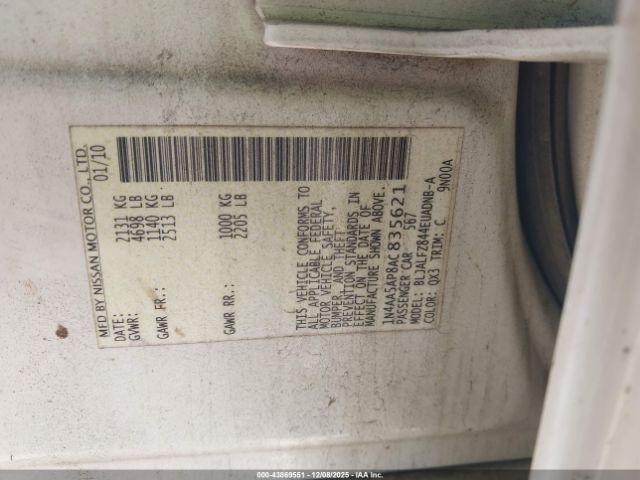 Nissan Maxima 3.5 Sv Image 12