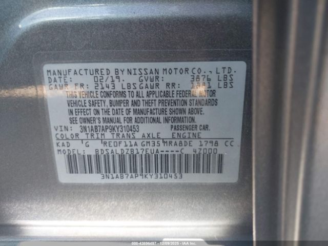 Nissan Sentra Sv Image 15