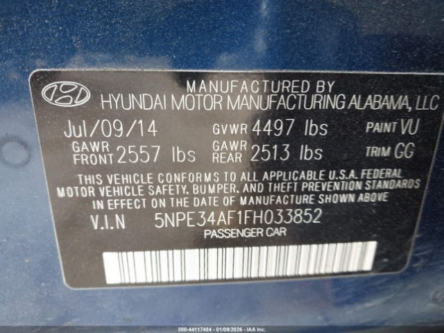 Hyundai SONATA Sport Image 15