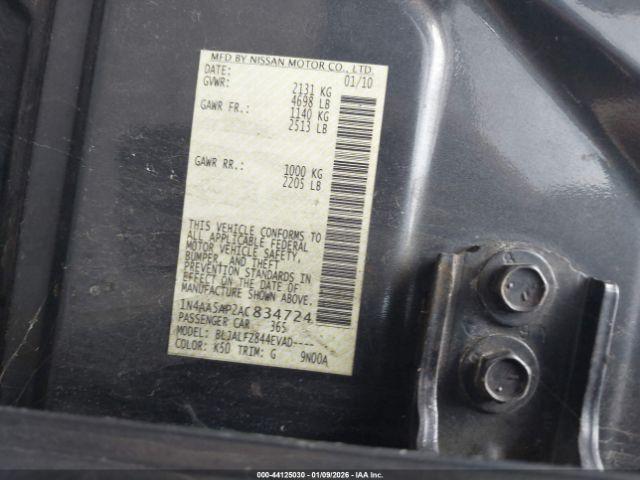 Nissan Maxima 3.5 Sv Image 9