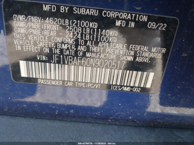 Subaru WRX Premium Image 13