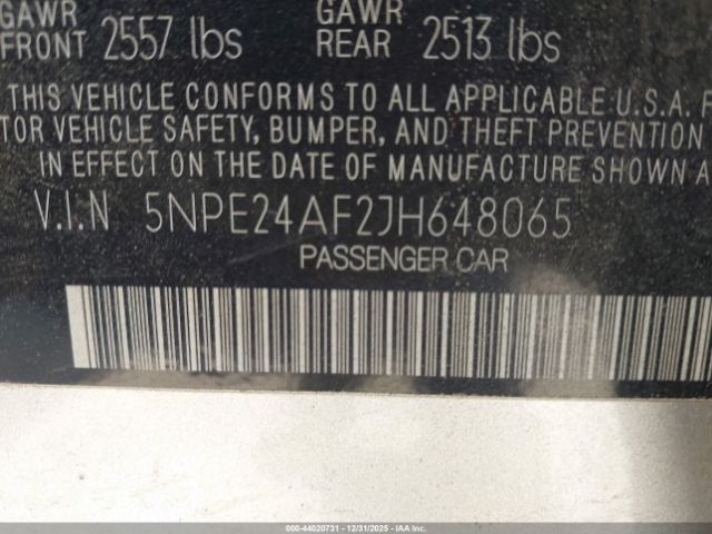 Hyundai SONATA Se Image 11