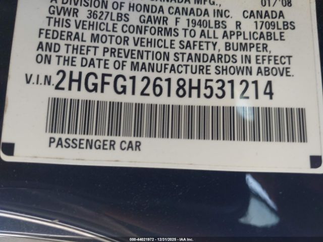 Honda Civic Lx Image 4